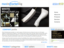 Tablet Screenshot of masinmarketing.com